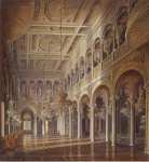 Kolb Alexander Khristoforovich Interiors of the Small Hermitage. The Pavilion Hall - Hermitage
